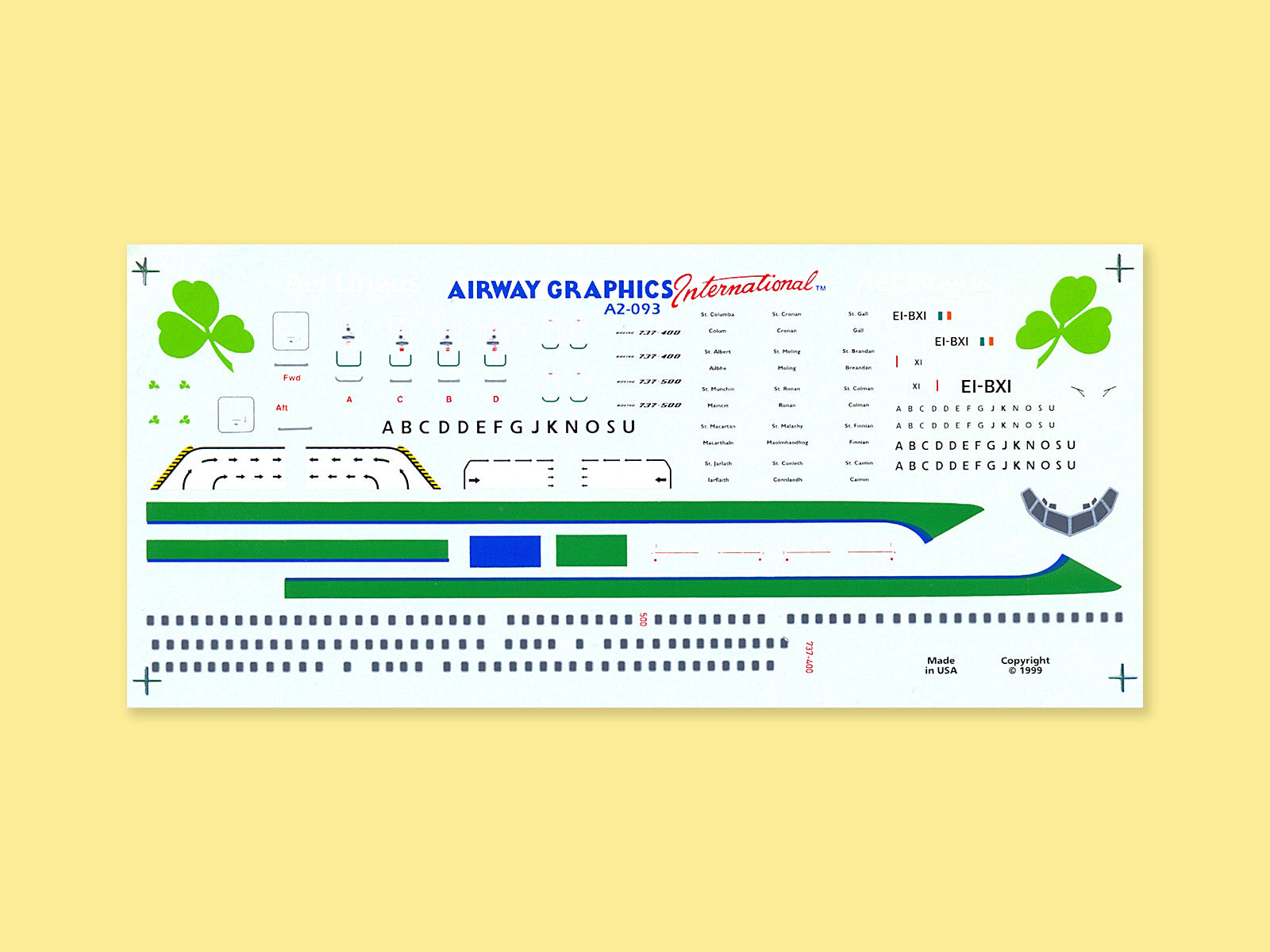 "Aer Lingus" Boeing B 737-400 / - 500