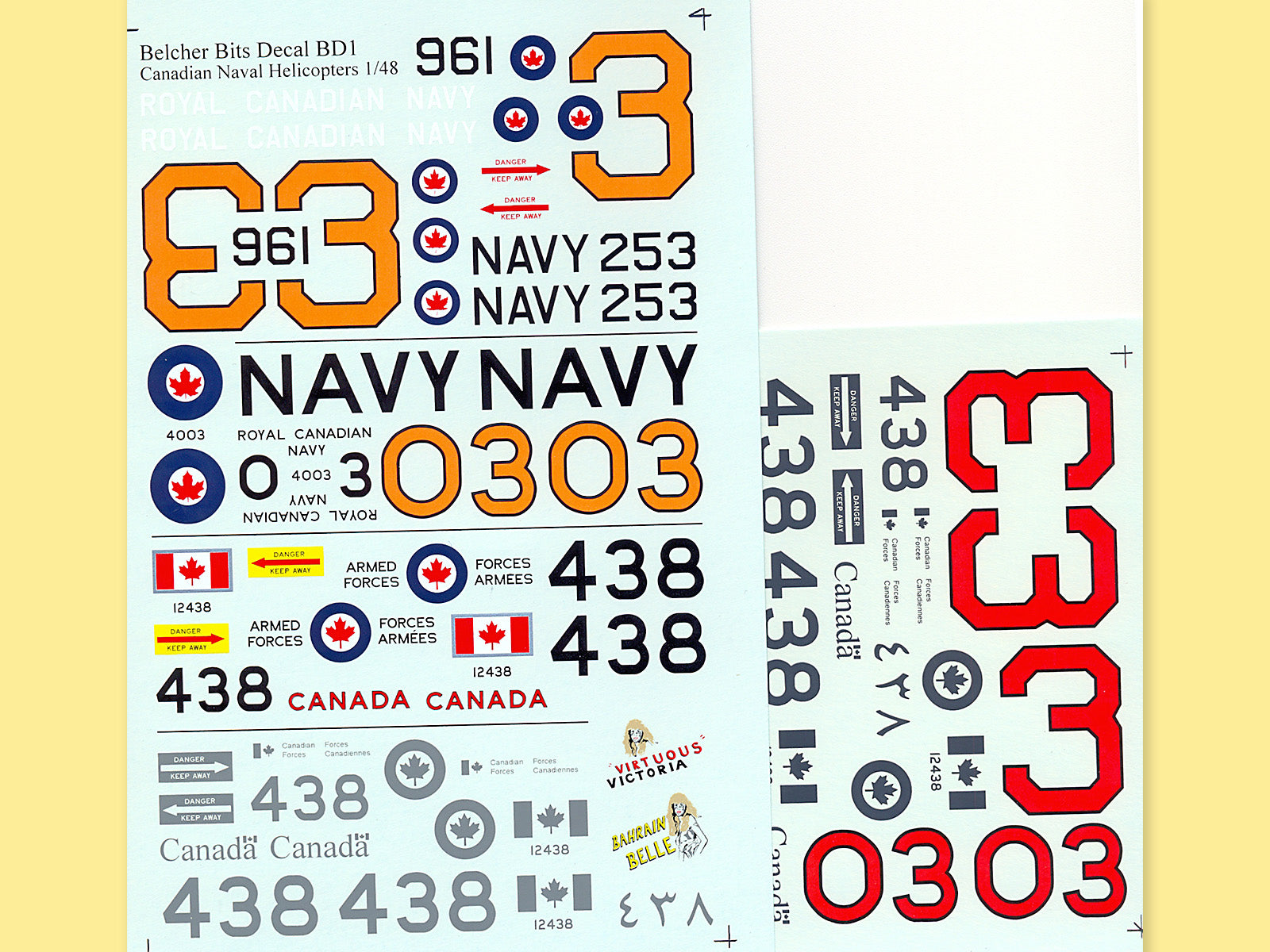 Canadian Naval Helicopters