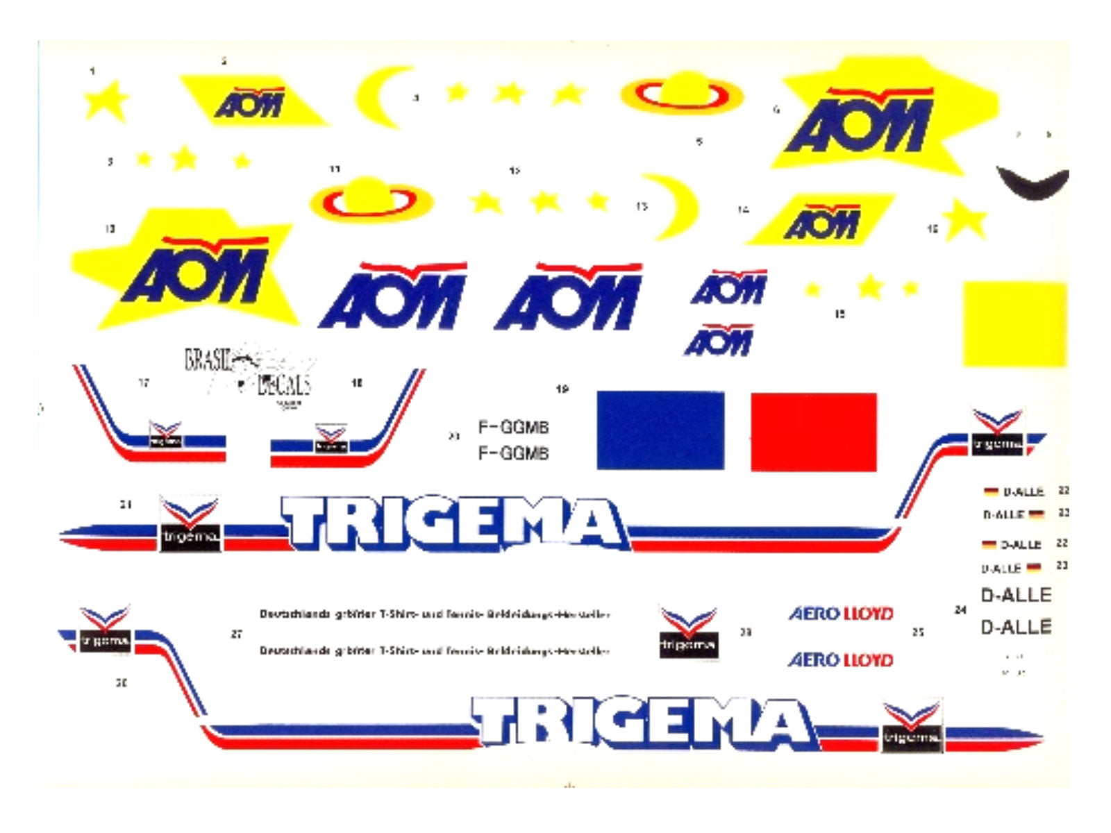"AERO LLOYD Trigema" McDonnell Douglas MD-83