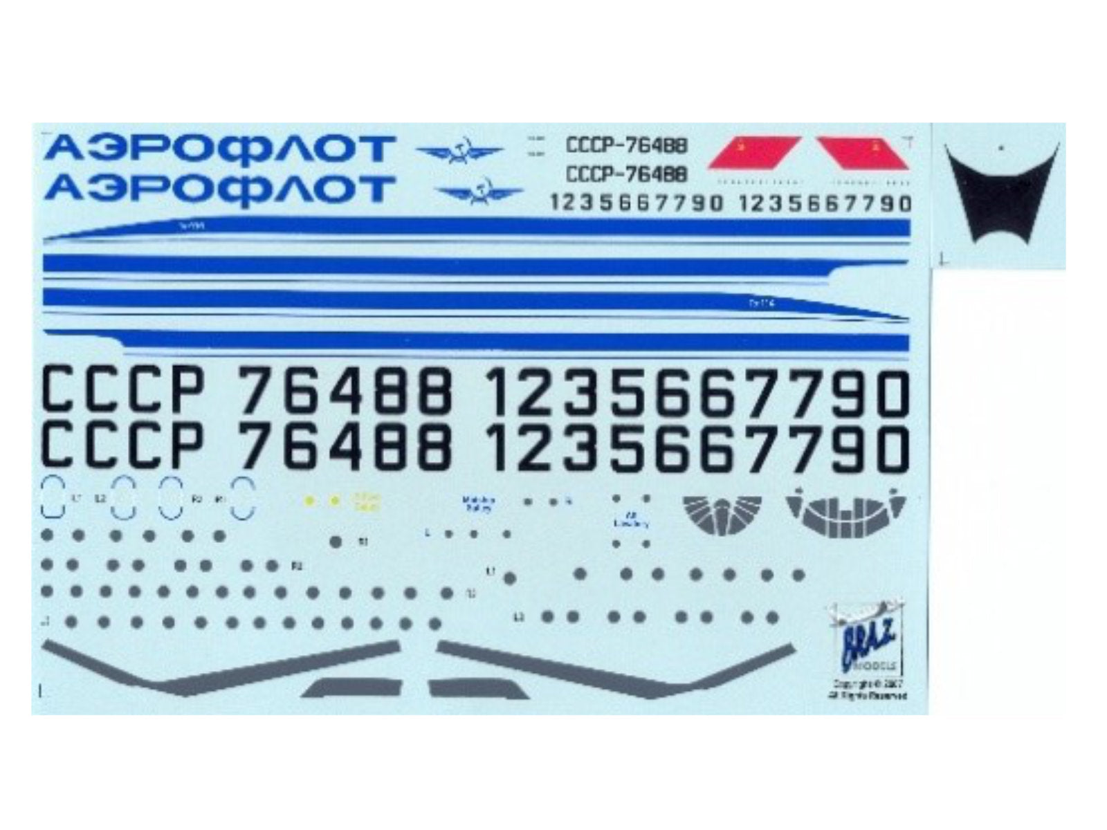"Aeroflot" Tupolew TU-114