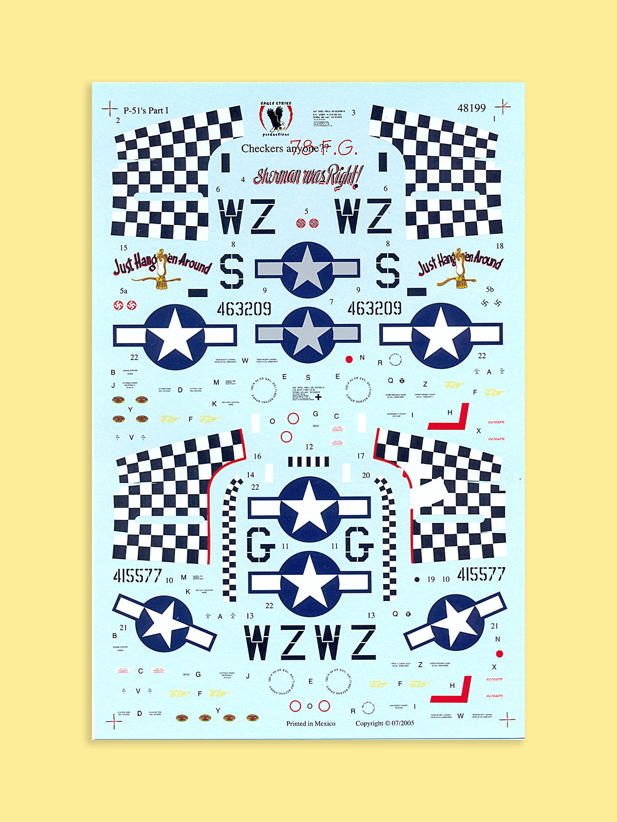 North American P-51 D "Mustang"