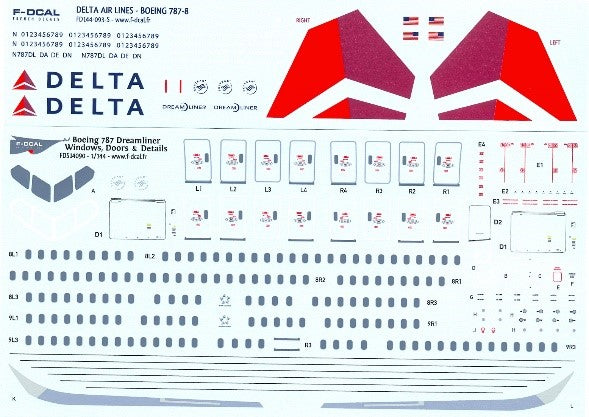 "DELTA" Boeing 787-800