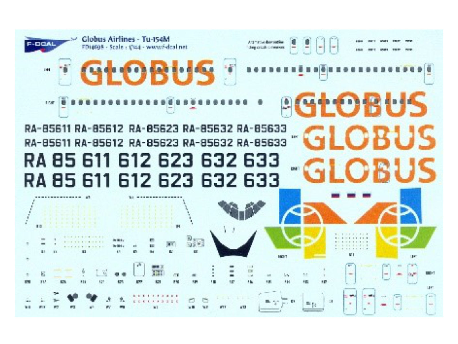 "GLOBUS" Tupolew TU-154