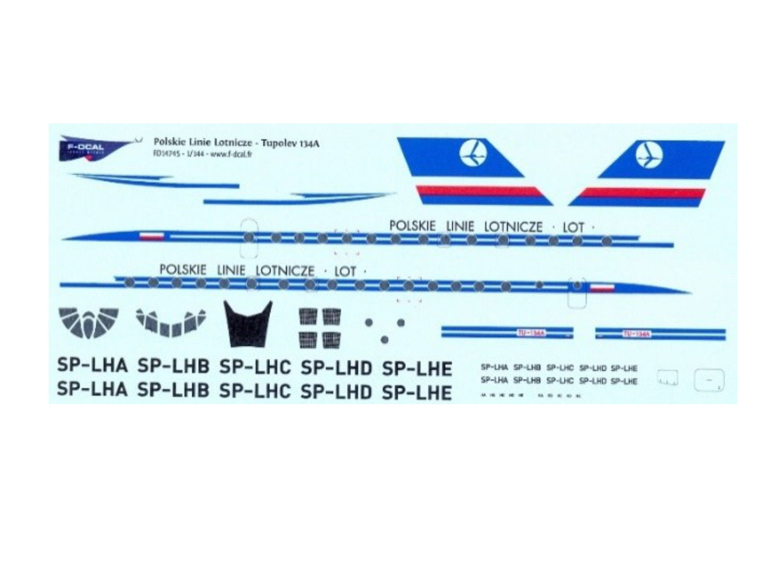 "LOT" Tupolew TU-134