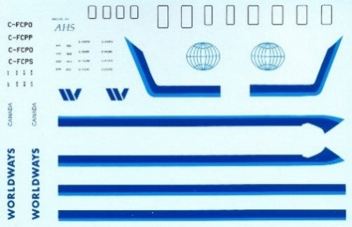 "WORLDWAYS Canada" Douglas DC-8