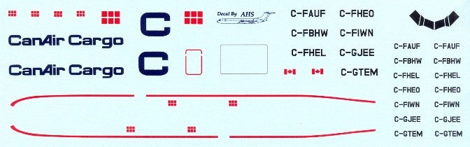 "CanAir Cargo" Convair CV-580 F