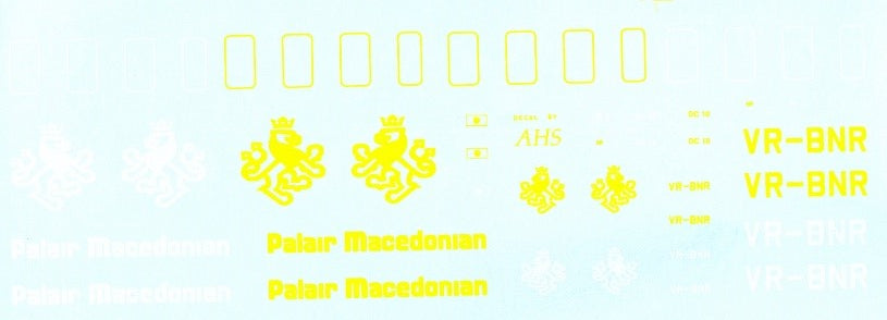 McDonnell Douglas DC-10 "Palair Macedonian"