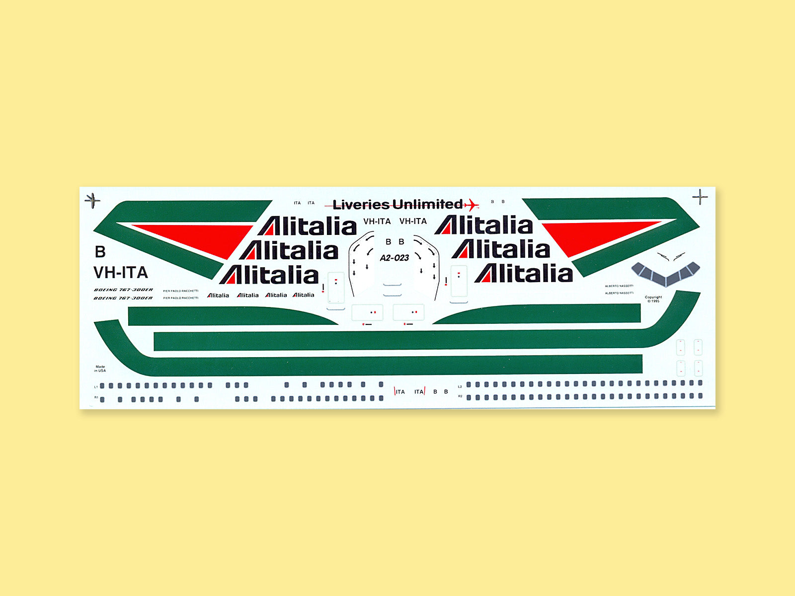 "Alitalia" Boeing B767-300