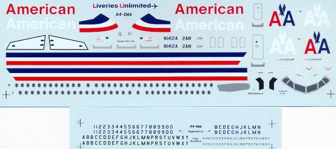 "American Airlines AA" Fokker F-100