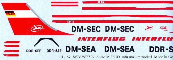 Iljuschin IL-62 "INTERFLUG"