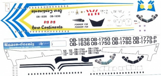 "Aero Continente" Fokker F-28