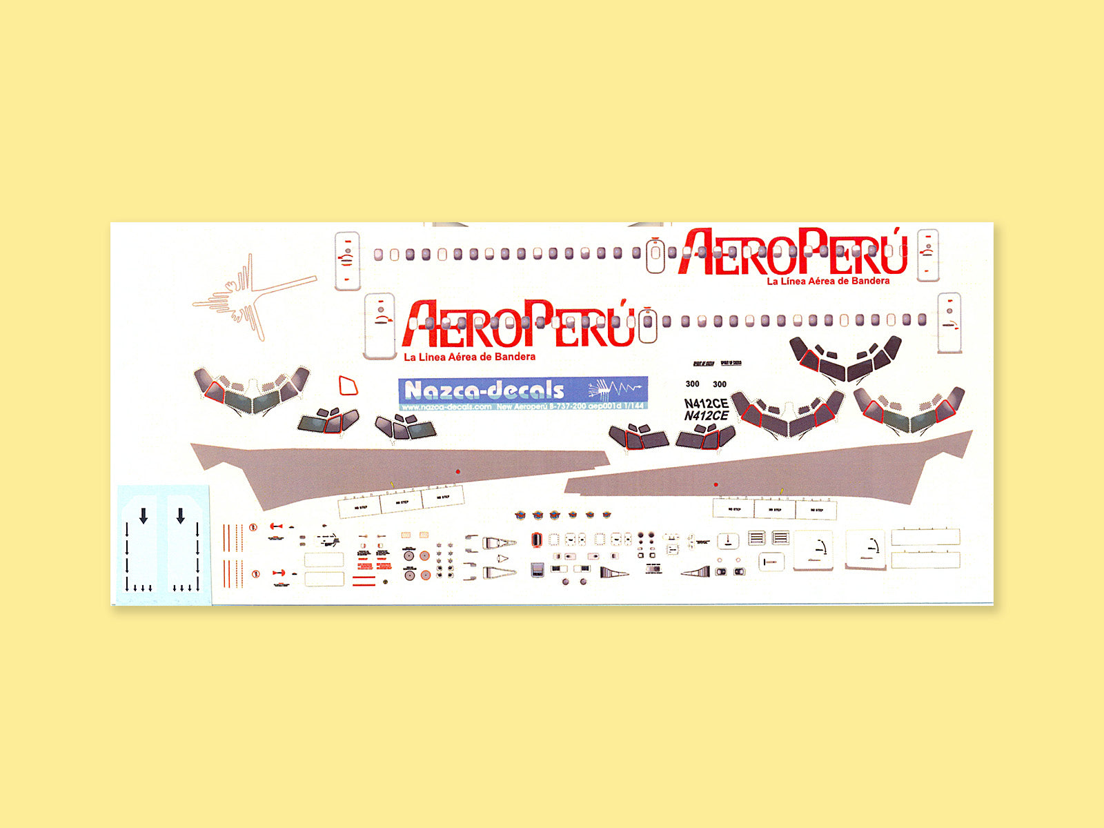 "AERO PERU" Boeing B 737-200