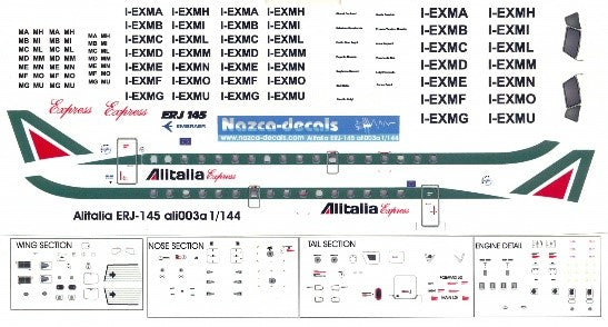 "Alitalia Express" Embraer ERJ 145