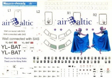 "air baltic" Fokker F-50
