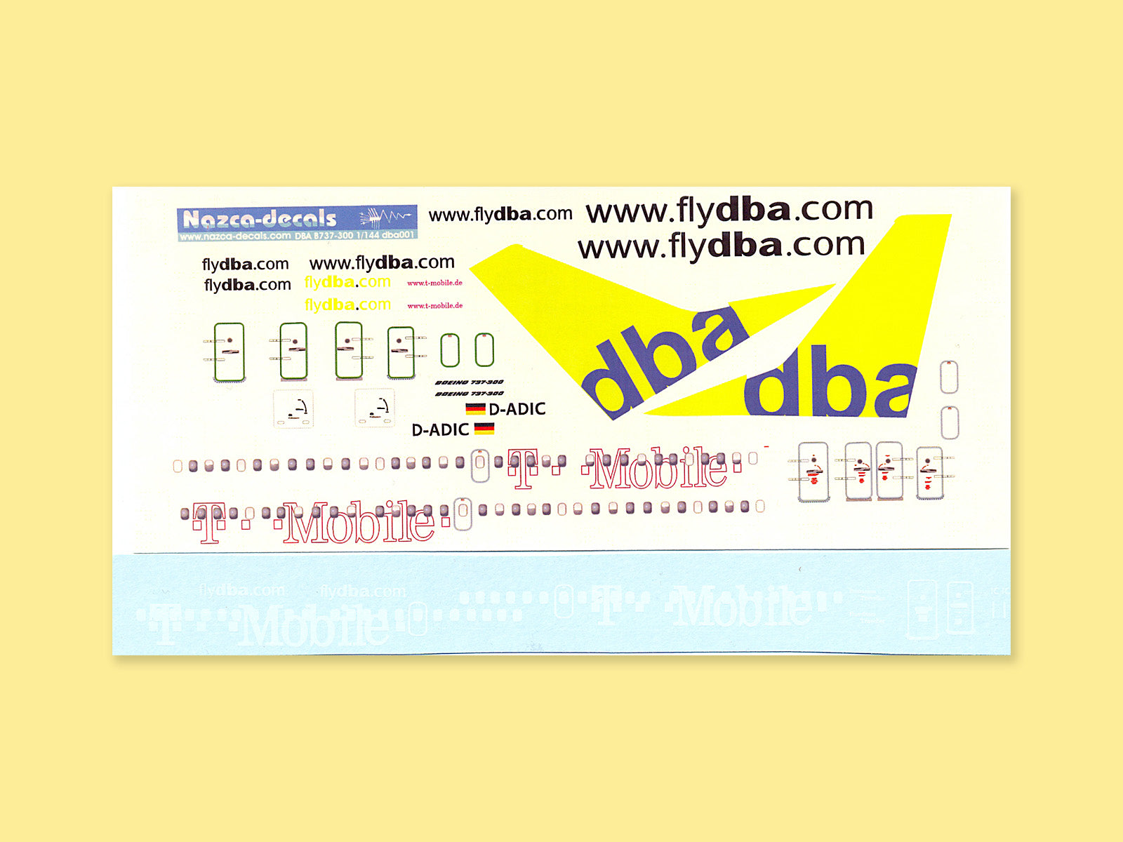 "dba T Mobile" Boeing B 737-300
