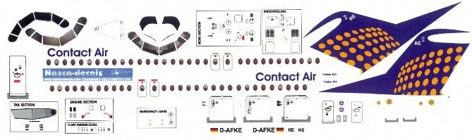 "Contact Air" Fokker F-100