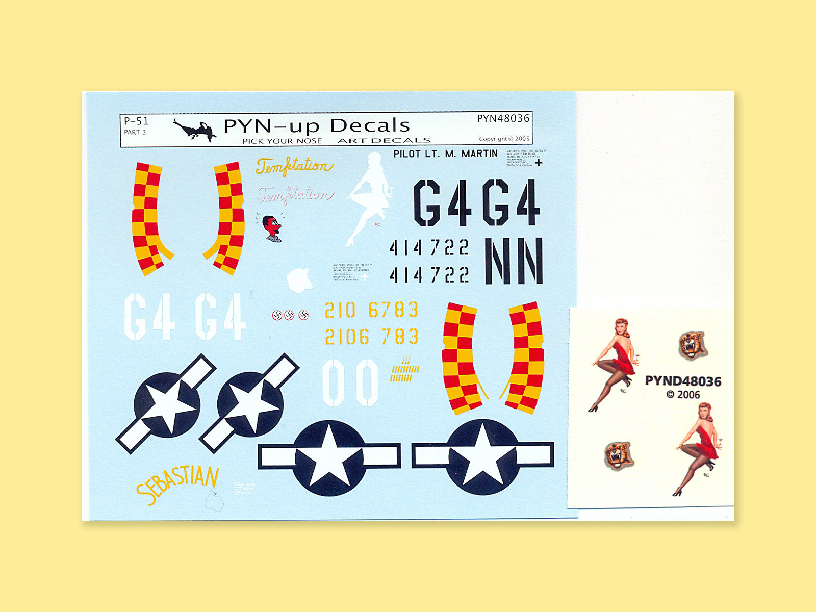 North American P-51 D "Mustang"