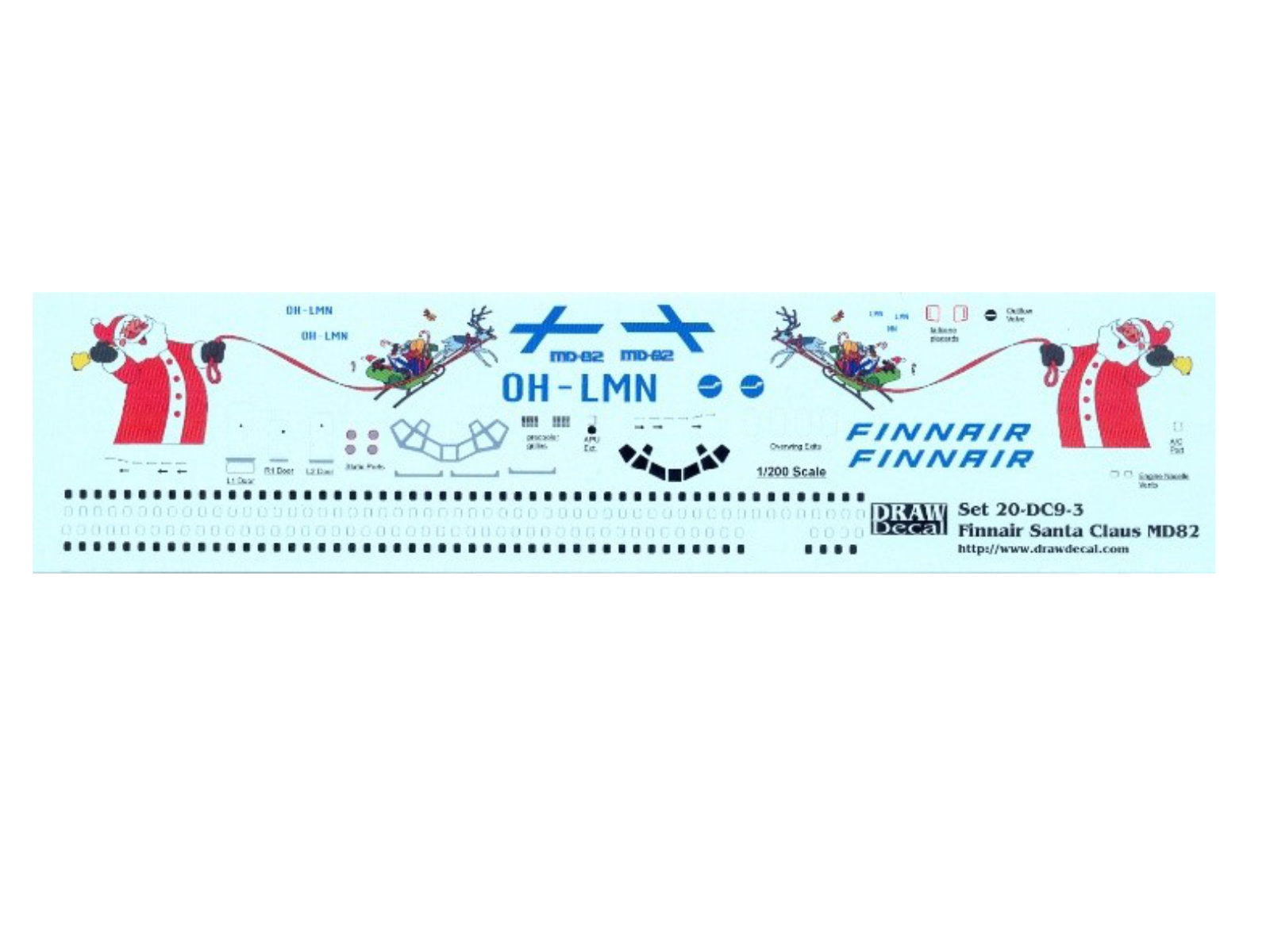 "Finnair - Santa Claus" McDonnell Douglas MD-82