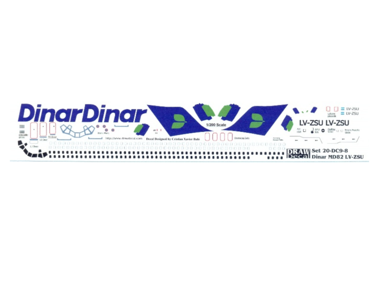 "Dinar" McDonnell Douglas MD-82