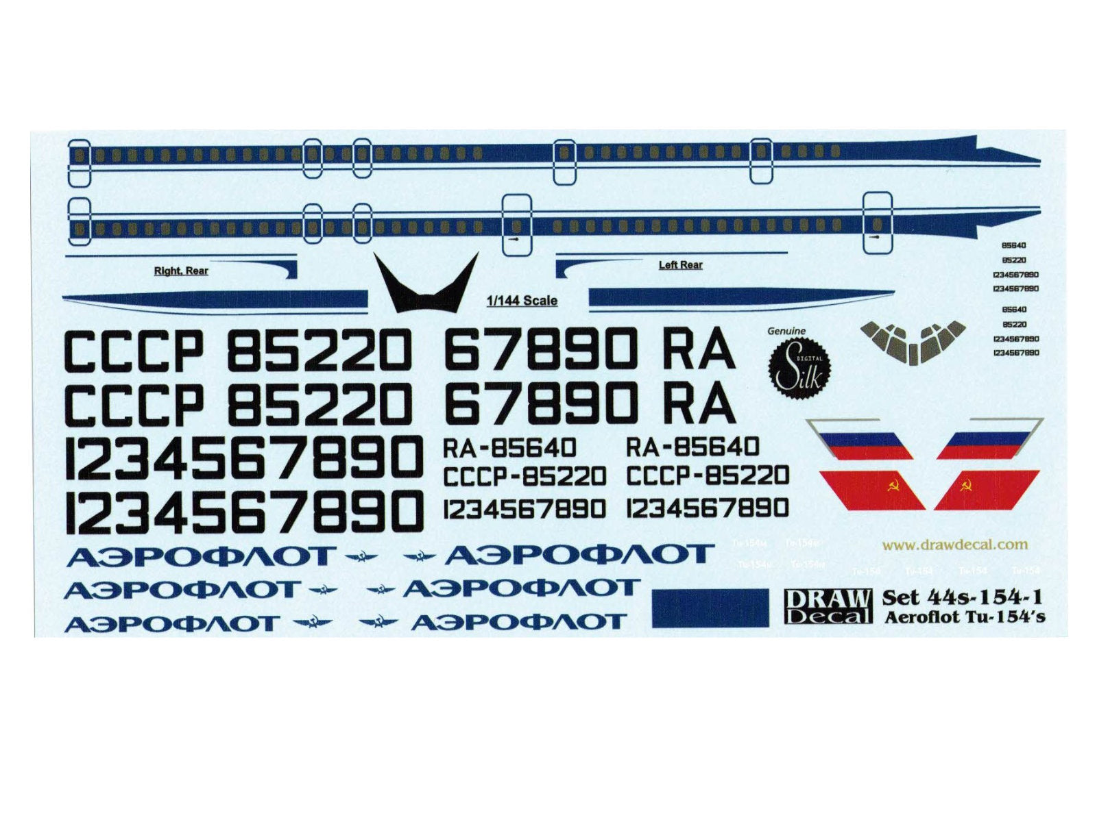 "AEROFLOT" Tupolew TU-154