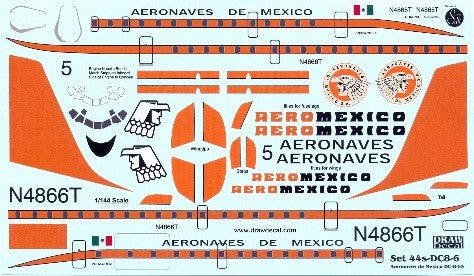 "AERO MEXICO" Douglas DC-8