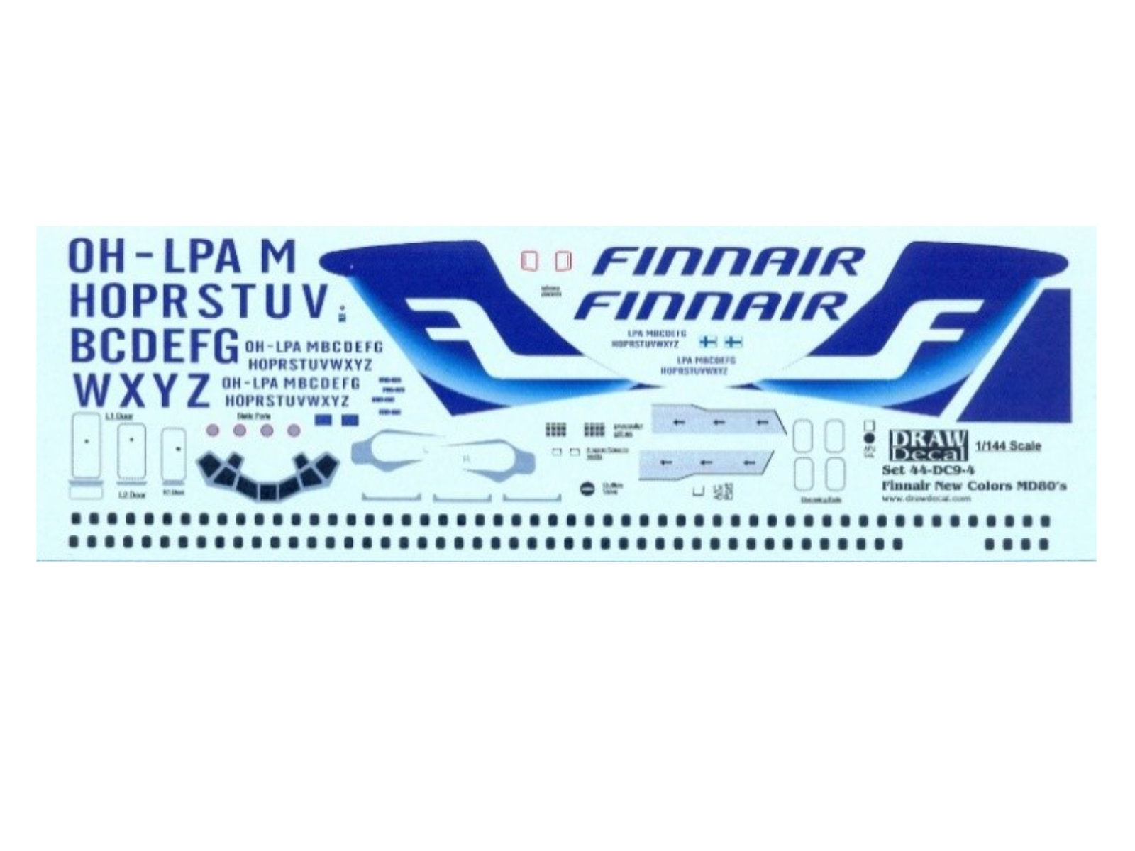 "FINNAIR" McDonnell Douglas MD-80 / -82 / -83