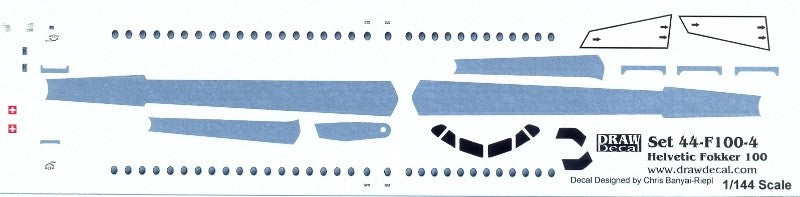 "helvetic.com" Fokker F-100