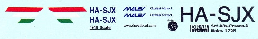 "MALEV" Cessna C-172
