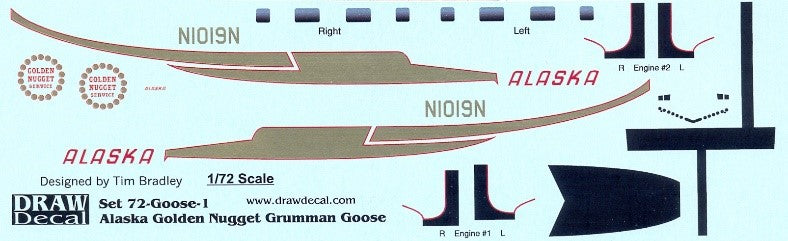 "ALASKA" Grumman G-21 "Goose"