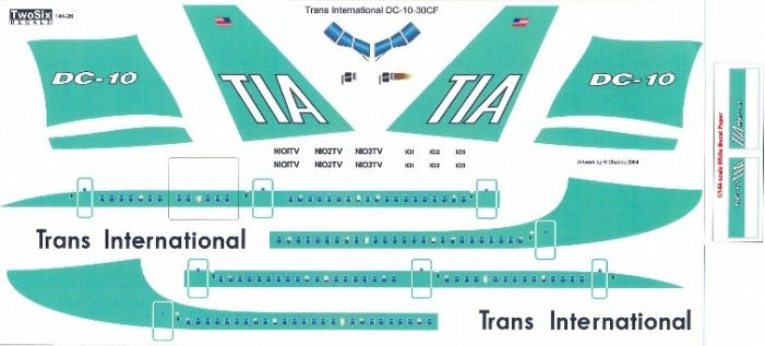 McDonnell Douglas DC-10 "Trans International"