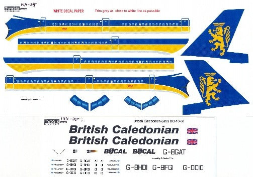 McDonnell Douglas DC-10 "BRITISH CALEDONIAN BCAL"