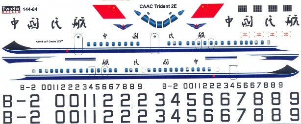 "CAAC" Hawker Siddeley "Trident 2 E"