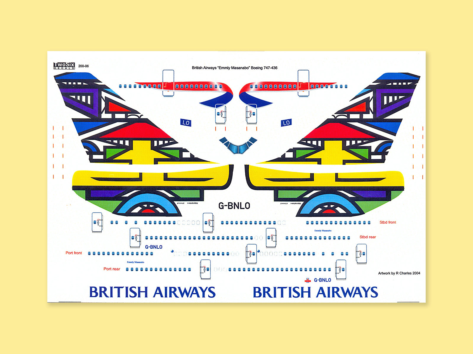 "BRITISH AIRWAYS" Boeing B 747-400