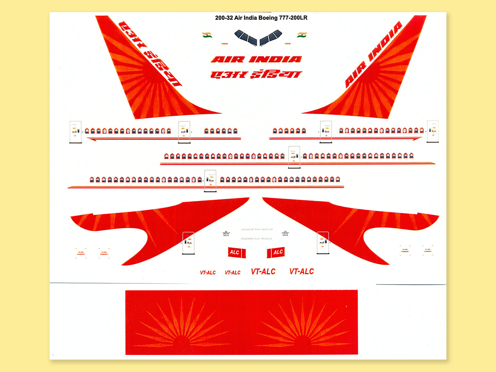 "AIR INDIA" Boeing 777-200