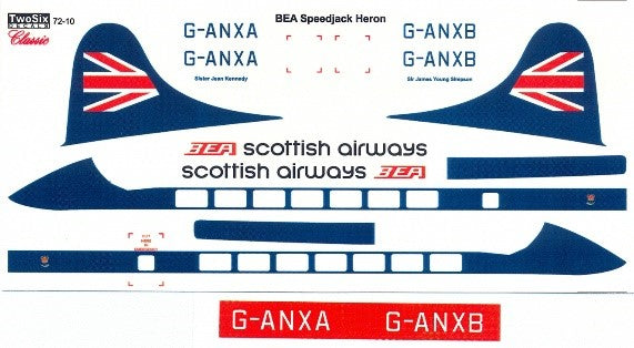 "BEA scottish airways" de Havilland D.H.114 "Heron"
