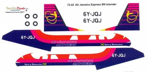 Air Jamaica Express Pilatus BN-2B