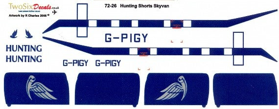 "HUNTING" Short "Skyvan"