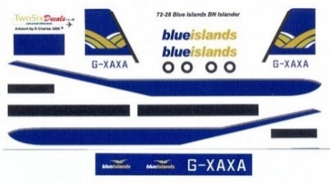"blueislands" Pilatus BN-2 B