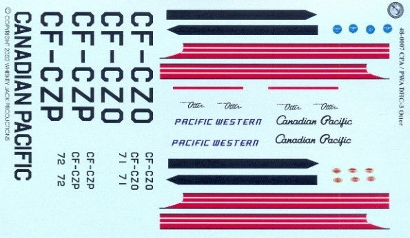"Canadian Pacific" de Havilland Canada DHC-3 "Otter"