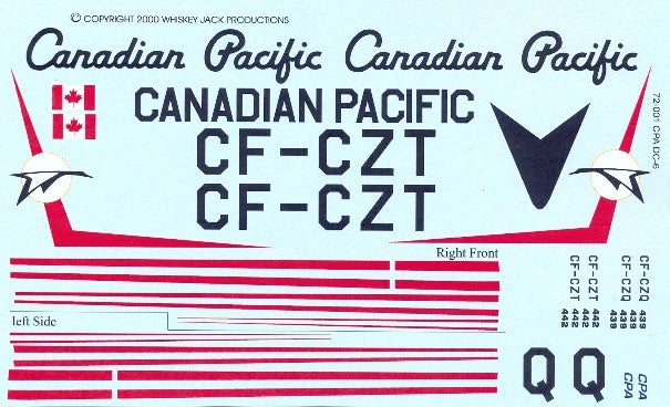 "CANADIAN PACIFIC" Douglas DC-6