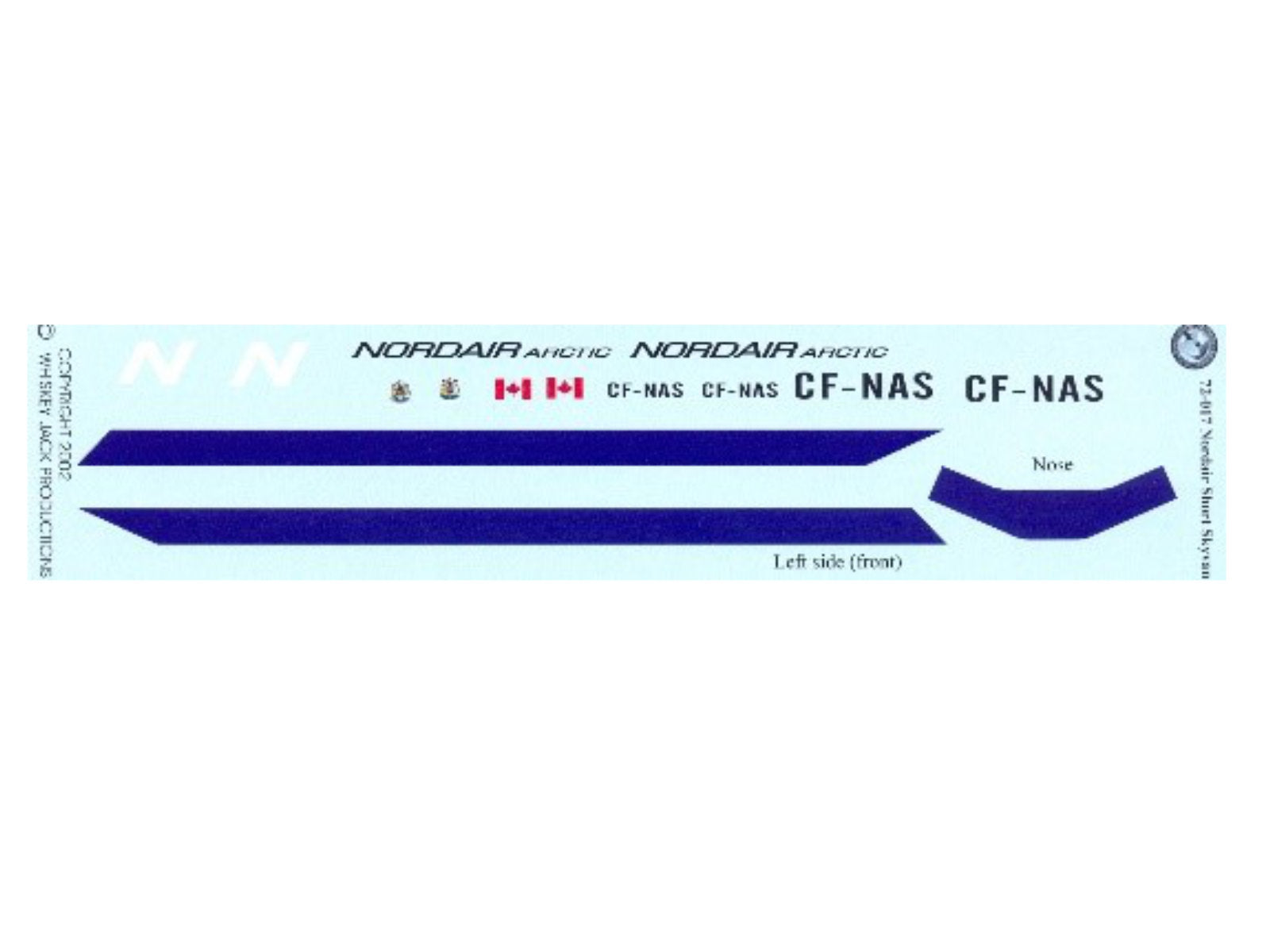"NORDAIR ARCTIC" Short "Skyvan"