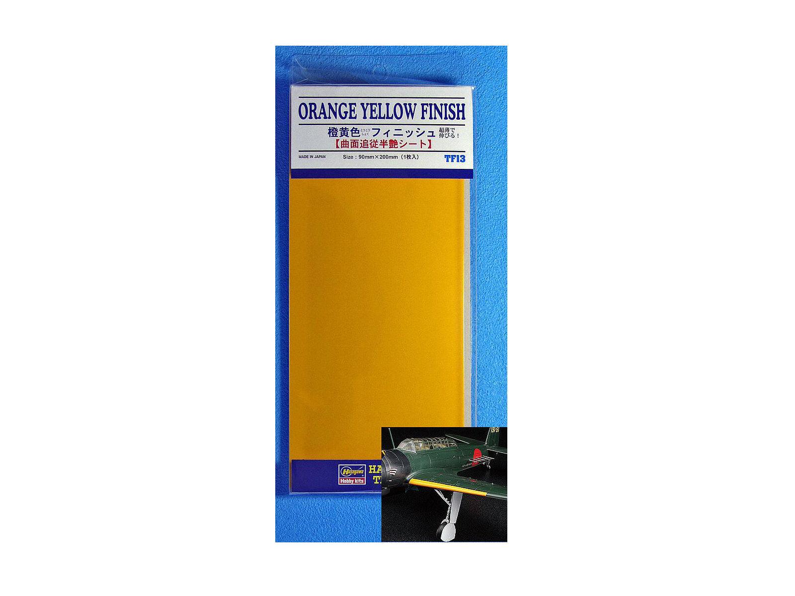 Folie - "Orange Yellow Finish"
