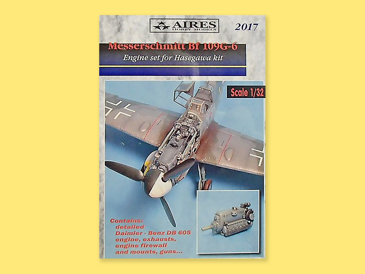 "Detailset - Triebwerk" Messerschmitt Me-109 G-6