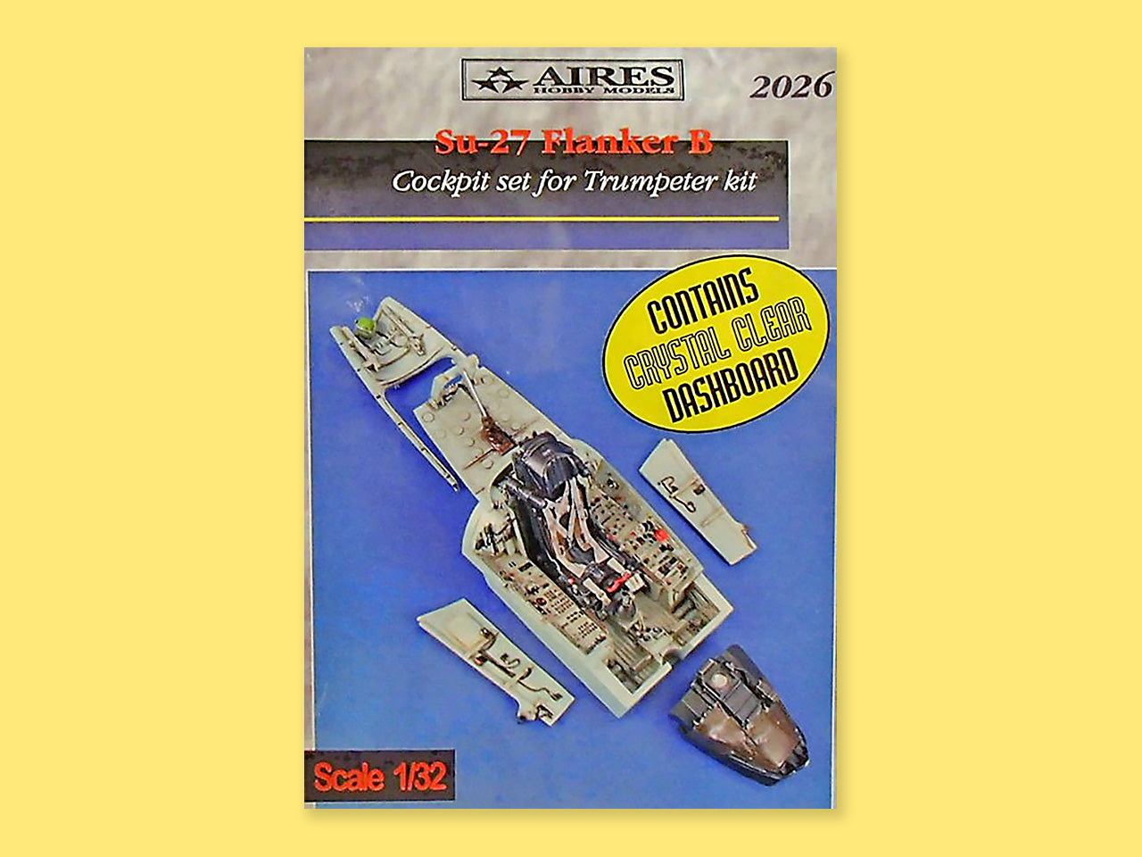 "Detail set - cockpit" Sukhoj Su-27 B "Flanker"
