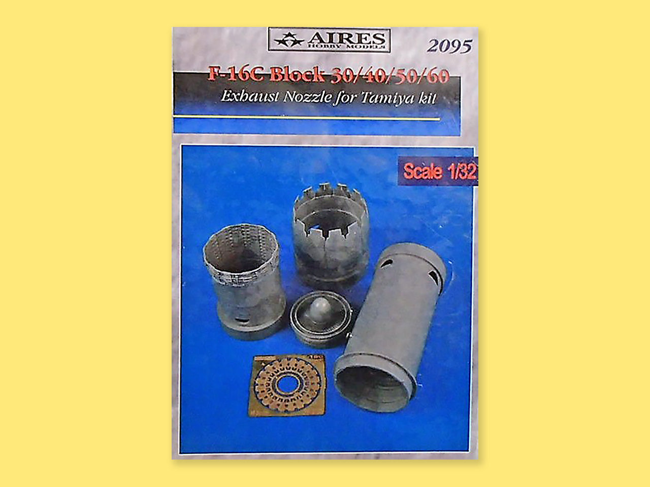 "Detailset - Exhaust Nozzle Set" General Dynamics F-16