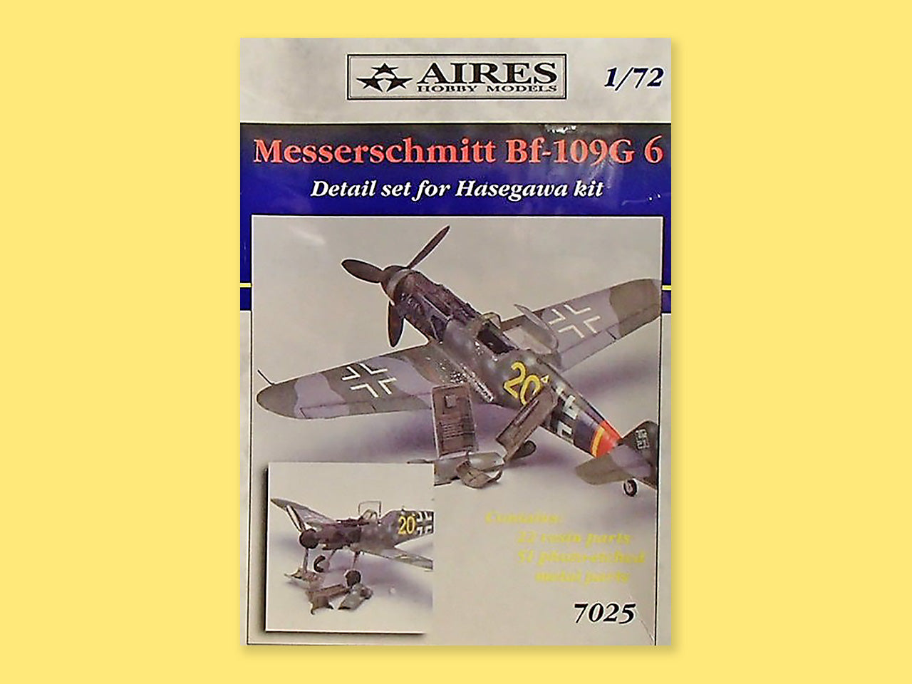 "Detail set" Messerschmitt Me 109 G-6