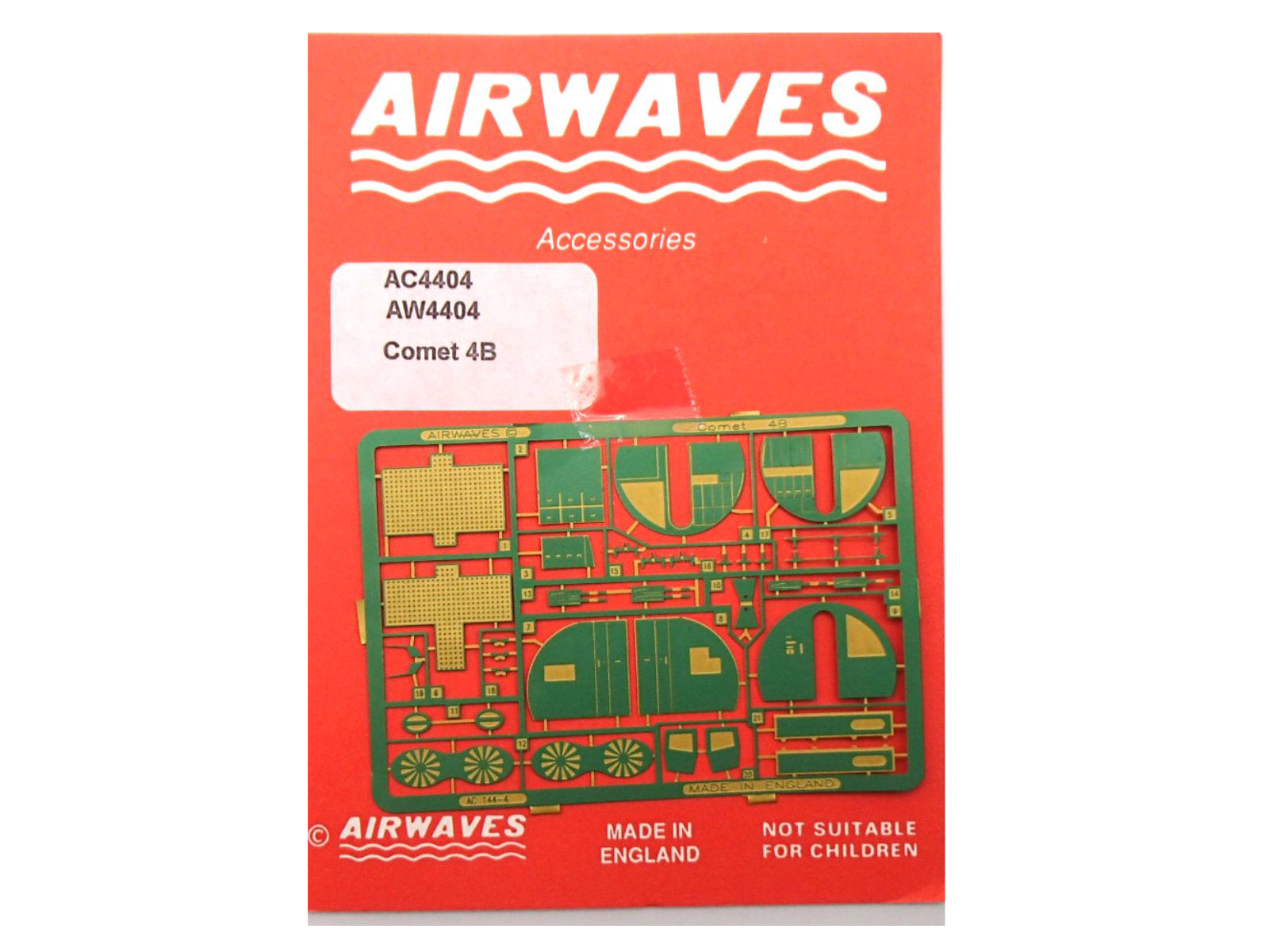 "Detail set" de Havilland DH106 1A "Comet"