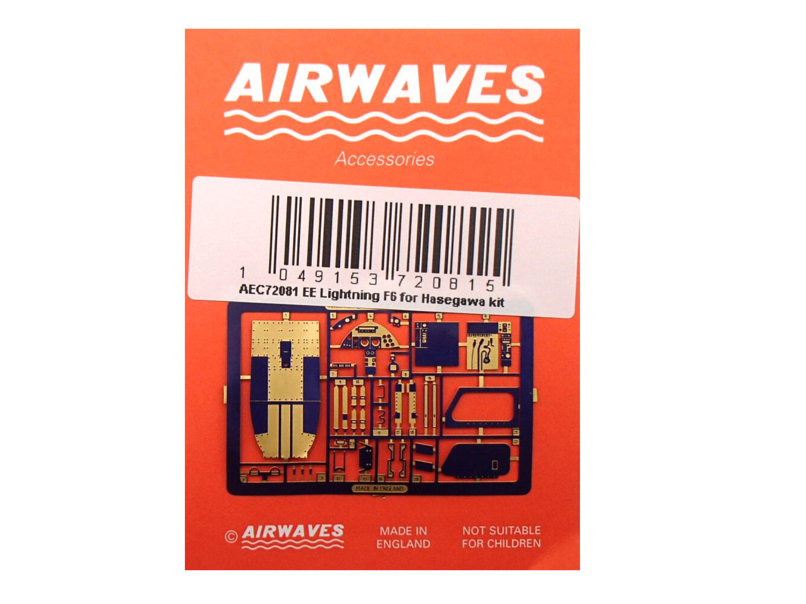 "Detailset" English Electric "Lightning F.6"