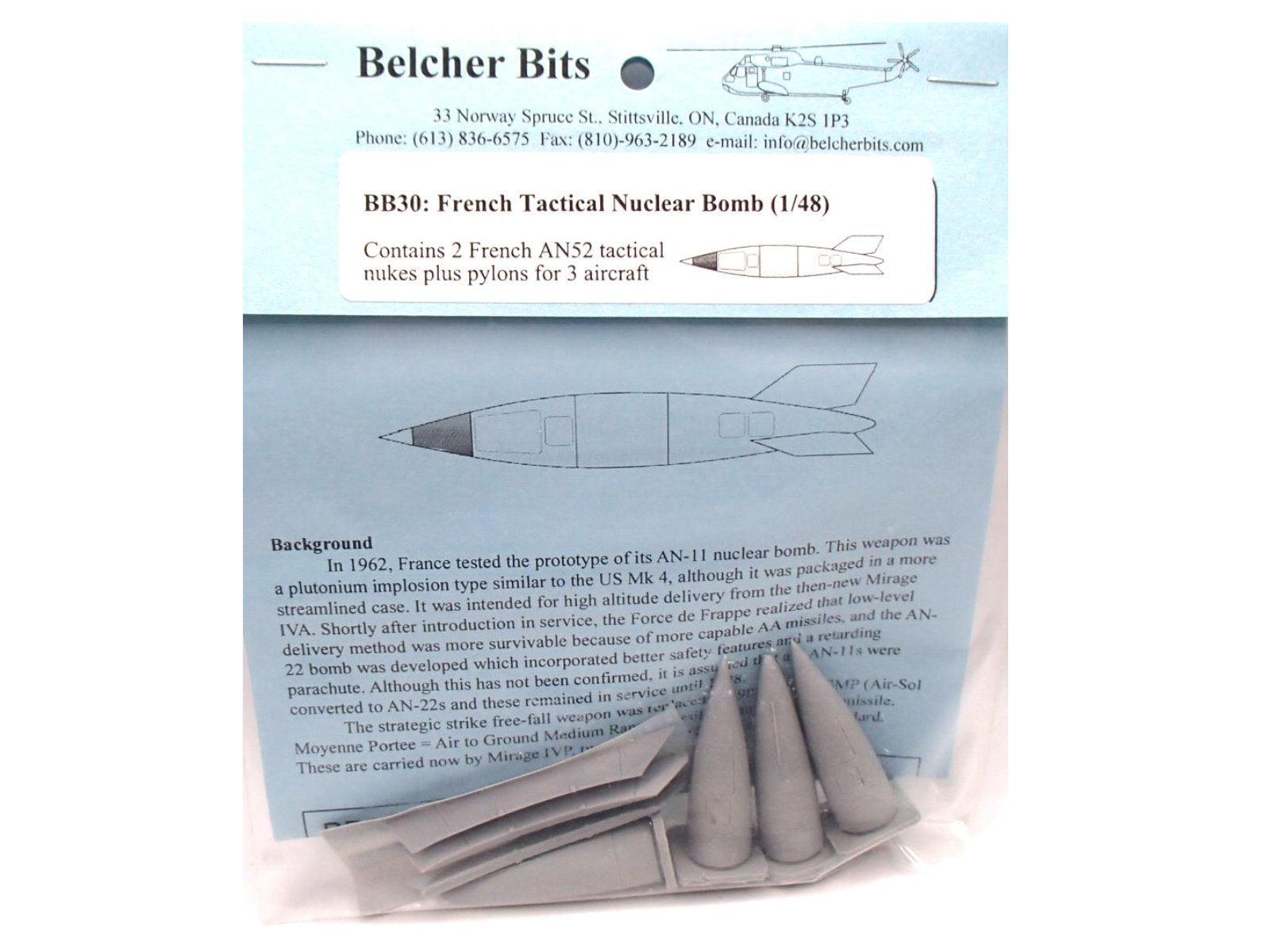 French Tactical Nuklear Bombs