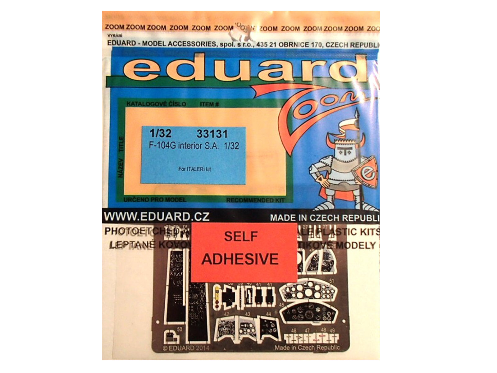 "Detail set" Lockheed F-104 G